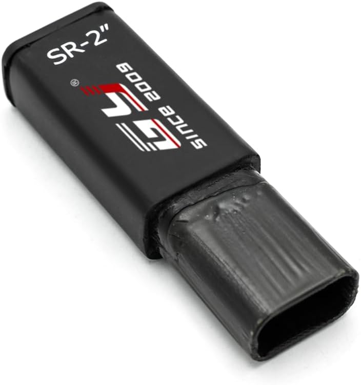 GY Hockey Stick Extension End Plug Junior -4" / Senior 2" & 4" – 100% Fiberglass with PVC Cap – Easy Heat-Activated Glue Installation Fits Composite & Traditional Ice Hockey Sticks - Image 1